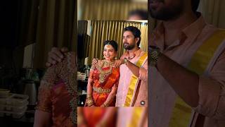 Serial actor Aravind and Sangeetha marriage #wedding #vijaytv #serial