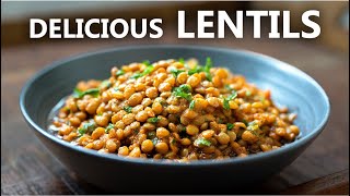 EASY LENTIL RECIPE for a Vegetarian and Vegan Diet | Lentil Recipes