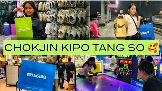 DELHI BIGGEST OUT LET || CHOKJIN'S DAY || CHOKJIN KIPO TANG SO ||SHOPPING TIME||TIBETAN YOUTUBER