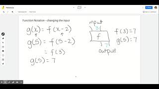 Function Notation - Changing the Input (Part 1)