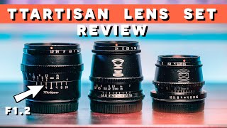 Fast and FUN! TTArtisan Lens Set Review // MFT APS-C