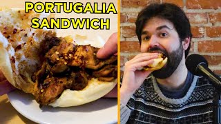 Delicious Portuguese Chicken Sandwich from Portugalia in Montreal