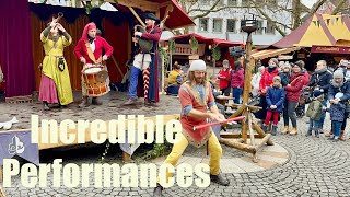 2023 Germany 🇩🇪 - Esslingen Medieval Christmas Market Esslinger Mittelaltermarkt \u0026 Weihnachtsmarkt