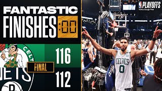 Final 2:35 WILD PLAYOFFS ENDING Celtics vs Nets 🍿🍿