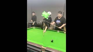 商务杆法打得好，有助于升职。#杆法 #台球 #billiards #ballpool #snooker