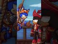 Sonic characters pirate edit