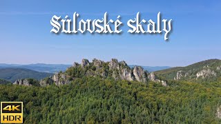 Súľovské skaly - Hrad Súlov 4K