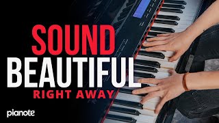 Beautiful Piano with Only 3 Chords (Easy Beginner Lesson)