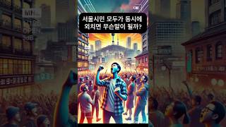 서울시민 모두가 동시에 외치면 무슨 말이 될까?..#아재개그 #아재개그모음 #아재개그배틀  #funny