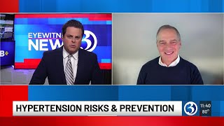 Discussing hypertension risks and prevention