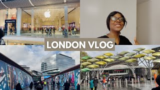 LONDON VLOG| My New iphone 12pro max| Good news about my YouTube Channel! | Westfield Stratford City