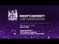 Bishop's University 198th Convocation - Afternoon Ceremony