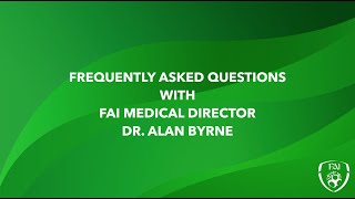 FAQ with FAI Medical Director Dr. Alan Byrne - Pathway for a safer return to Football