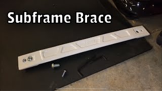 Best Mod Yet!? Racing Beat Front Subframe Brace - Turbo Miata Build