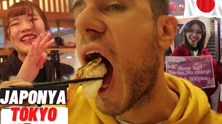 My First Day in Japan! Tokyo Streets, Interesting Japanese Food!