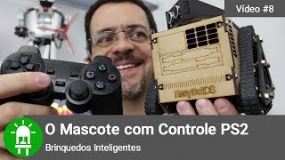 O Mascote com Arduino Nano e Controle PS2