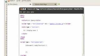 JQuery Tutorial - Using (document).ready - Interactivity on Page Load