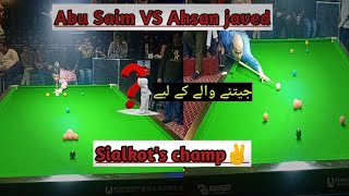 Abu Saim Vs Ahsan Javed | Quarter Final | Sp Snooker