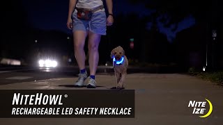 NiteHowl® Rechargeable LED Safety Necklace