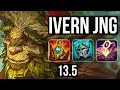 IVERN vs RENGAR (JNG) | 1/1/13, Rank 6 Ivern, 1.4M mastery, 300+ games | KR Master | 13.5