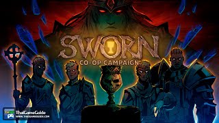 Action RPG Roguelike for 4 Players : SWORN (December Playtest) | Online Co-op Campaign Full Gameplay