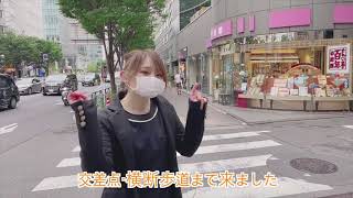 【サロンまでの道順】最寄り駅から銀座メディックまでを制服で歩いてみた