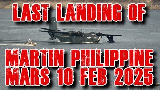 Martin JRM Philippine Mars last landing, Lake Pleasant, Arizona, Pima Air Museum, Coulson Air Tanker