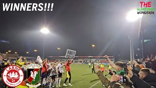 THEY DID IT!!! WE WIN OUR FIRST TROPHY IN 4 AND A HALF YEARS!! | Larne vs Glentoran (CAS Final Vlog)