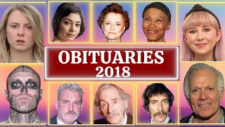 Famous Faces Who Passed Away in 2018 Part 02 OBITUARIES TV