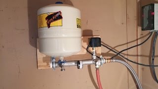 Well Pressure Tank with PK125 Install Video