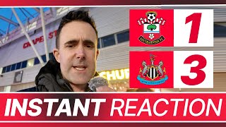 ‼️REACTION‼️ Saints 1 - 3 NEWCASTLE | Alexander Isak scores a brace to sink Saints again