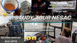 [JOGJA PUNYA CERITA] STUDY TOUR NESAC GOES TO SEMARANG-YOGYAKARTA KETEMU BUS ARTIS KYLOREN 😱 #bus