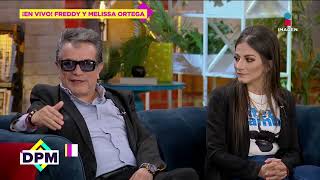 Freddy Ortega y su hija Melissa hablan de la relación con su 'madrastra' y su nuevo proyecto | DPM