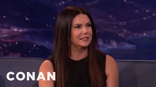 Lauren Graham Guest-Hosted "The Late Late Show" | CONAN on TBS
