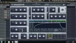 NI Massive: How to make a Skrillex/Knife Party style Formant (High pitched Pluck)