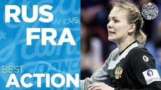 Sedoykina denies Lacrabere from a penalty line | Women's EHF EURO 2018