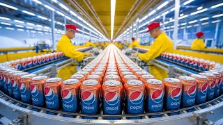 How Millions Of Cola Cans Are Made In Pepsi Factory | How It's Made