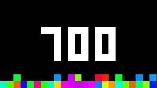 700 Seconds Timer ‐ Flowing Pixels