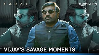 Every Savage Moment ft. Vijay Sethupathi | Farzi | Prime Video India
