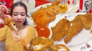 Gà rán KFC combo 68 miếng gà chỉ 3k, à quên, 68k 3 miếng gà rán giòn rụm🤑p481 | KIMKHÁNHNÈ Vitaminkk