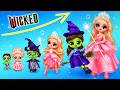 Wicked: Glinda and Elphaba Sisters Growing Up! 32 DIYs