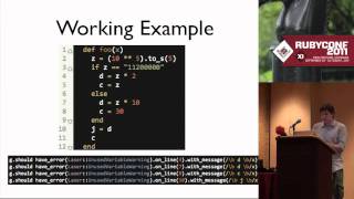 Laser: Static Analysis for Ruby, in Ruby by Michael Edgar