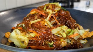 STIR FRIED VERMICELLI AND CABBAGE