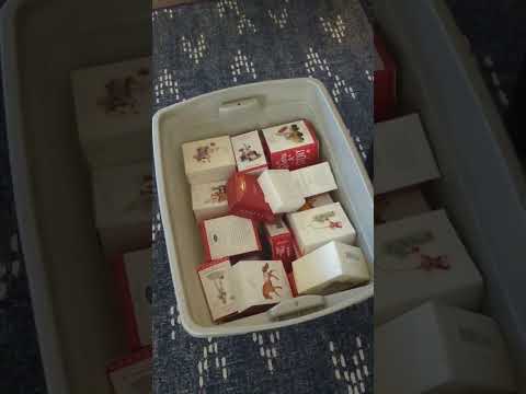 Should I keep my Hallmark ornament boxes?