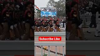 Indian Army blue cap Ladies parade in Republic Day of India Celebration 2023 #republicdaycelebration