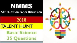 Nmms 2018 Question Paper Discussion|nmms sat questions answers|previous question paper discussion