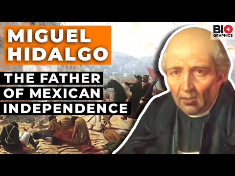 What were the contributions of Father Miguel Hidalgo and Jose Gutierrez de Lara during Mexico’s fight for independence from Spain?