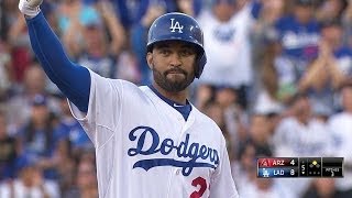 ARI@LAD: Kemp's two-run double extends big inning