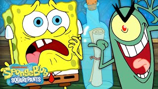 60 MINUTES of Plankton ALMOST Stealing The Krabby Patty Formula! 🍔 | SpongeBob