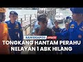 Tongkang Hantam Perahu Nelayan 1 ABK hilang di laut Perairan Tanjung Persona Kabupaten Bangka